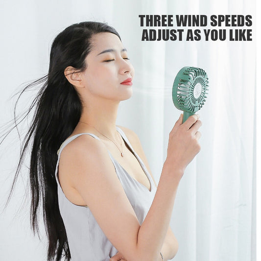 Handheld Mini Fan Portable USB Charging